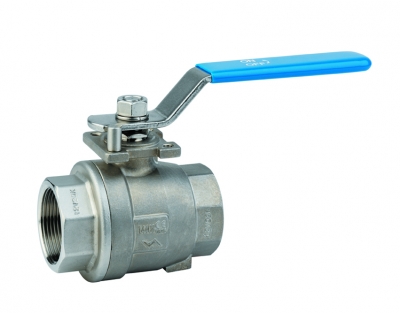 F/F 2 pieces ball valve - full flow