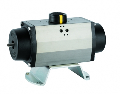 Rotating pneumatic actuator