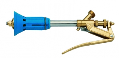 Lever spray gun