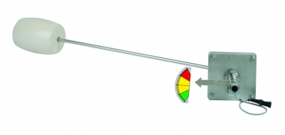 Indicatore di livello flangiato con sensore