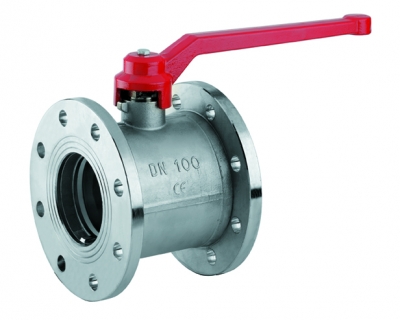 Flanged ball valve